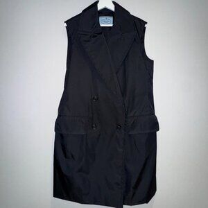 PRADA re nylon long vest